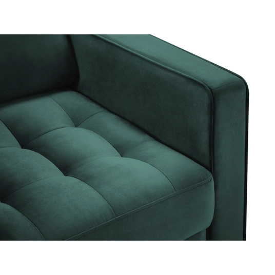 Velvet Armchair, "Aspen", 1 Seat, 80x90x90 Made in Europe