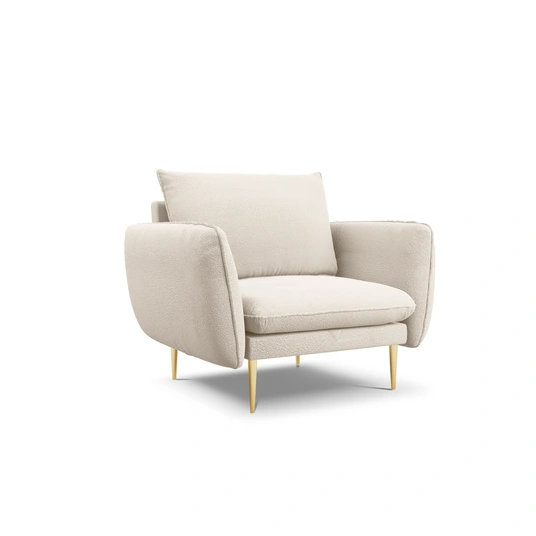 Boucle Armchair, "Vienna", 1 Seat, 97x94x95 Made in Europe