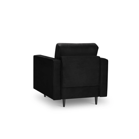 Velvet Armchair, "Aspen", 1 Seat, 80x90x90 Made in Europe
