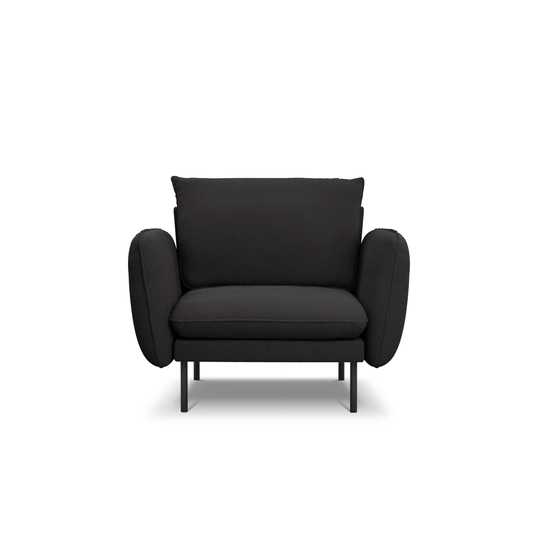 Boucle Armchair, "Vienna", 1 Seat, 97x94x95 Made in Europe