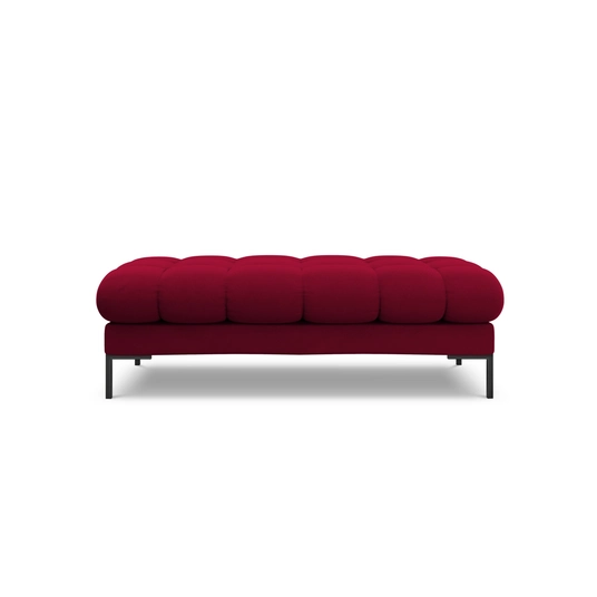 Velvet Bench, "Bali", 2 Seats, 62x133x40 Made in Europe