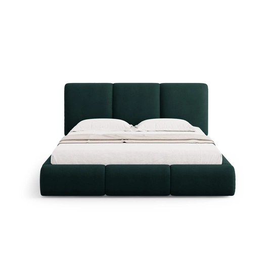 Storage Bed With Headboard, "Nicolas", 220x220x100 Made in Europe