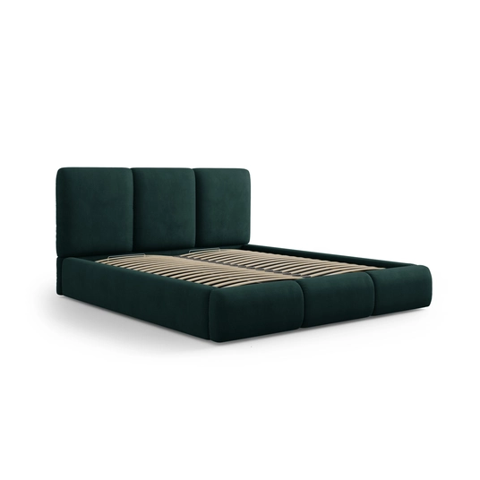 Storage Bed With Headboard, "Nicolas", 220x220x100 Made in Europe
