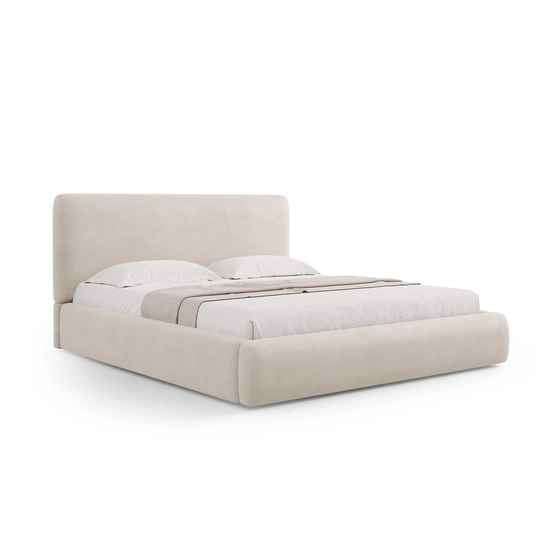 Storage Bed With Headboard, "Colonel", 220x220x100 Made in Europe