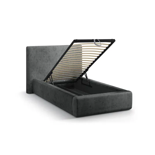 Storage Bed With Headboard, "Asti", 220x130x95 Made in Europe