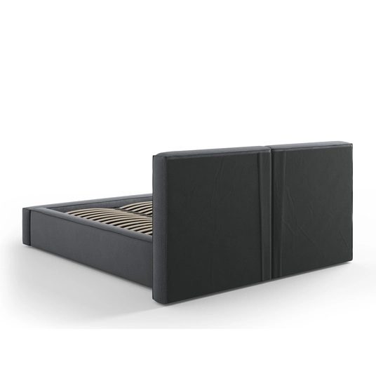 Storage Bed With Double Headboard, "Arendal", 228x194x97.5 Made in Europe