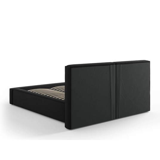 Storage Bed With Double Headboard, "Arendal", 228x194x97.5 Made in Europe
