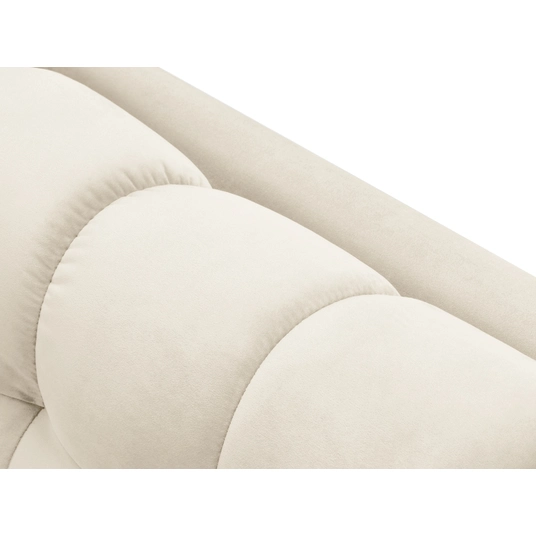 Velvet Chaise Longue Left, "Bali", 1 Seat, 185x102x75 Made in Europe