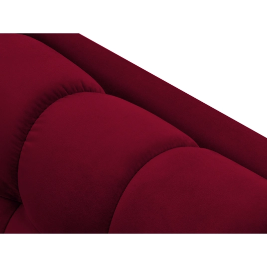 Velvet Chaise Longue Left, "Bali", 1 Seat, 185x102x75 Made in Europe