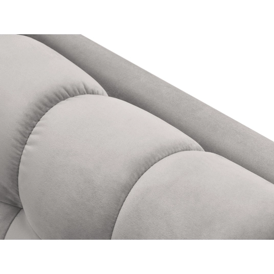Velvet Chaise Longue Left, "Bali", 1 Seat, 185x102x75 Made in Europe