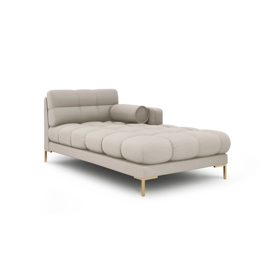 Chaise Longue Right, "Bali", 1 Seat, 185x102x75 Made in Europe