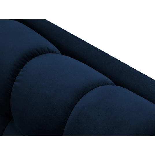 Velvet Chaise Longue Left, "Bali", 1 Seat, 185x102x75 Made in Europe