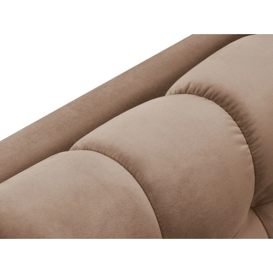 Velvet Chaise Longue Right, "Bali", 1 Seat, 185x102x75 Made in Europe