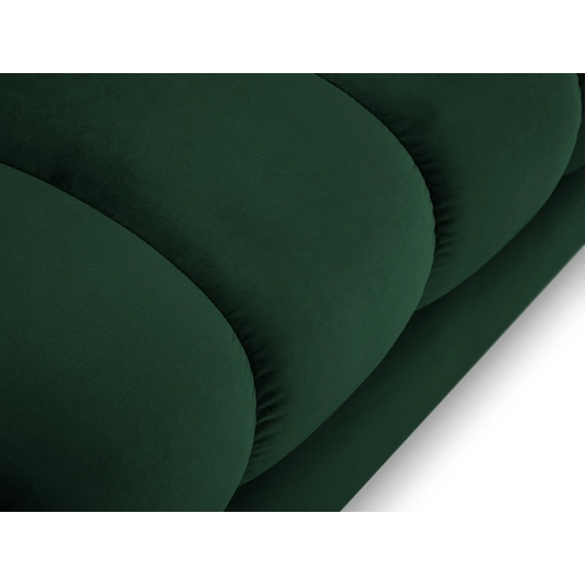 Velvet Chaise Longue Right, "Bali", 1 Seat, 185x102x75 Made in Europe