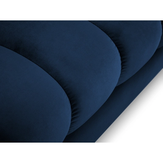 Velvet Chaise Longue Right, "Bali", 1 Seat, 185x102x75 Made in Europe