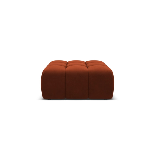 Velvet Pouf, "Hawaii", 1 Seat, 90x100x38 Made in Europe