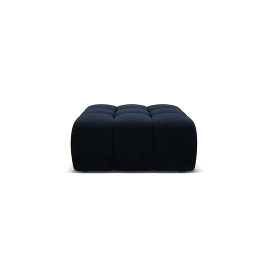 Velvet Pouf, "Hawaii", 1 Seat, 90x100x38 Made in Europe