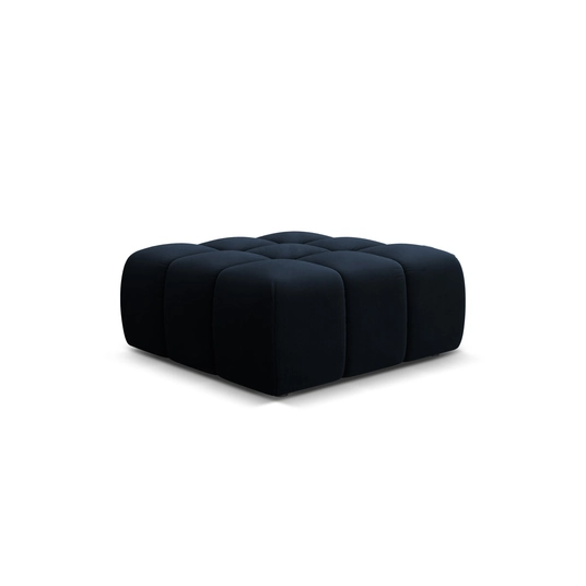 Velvet Pouf, "Hawaii", 1 Seat, 90x100x38 Made in Europe