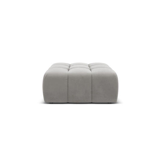 Velvet Pouf, "Hawaii", 1 Seat, 90x100x38 Made in Europe