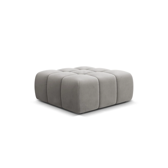 Velvet Pouf, "Hawaii", 1 Seat, 90x100x38 Made in Europe