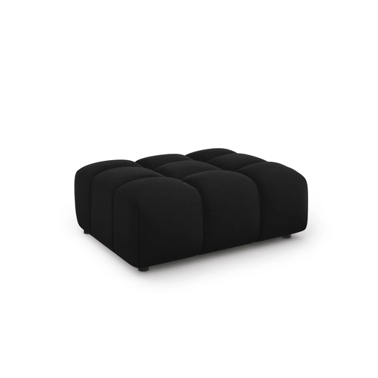 Velvet Pouf, "Sky", 1 Seat, 102x80x43 Made in Europe