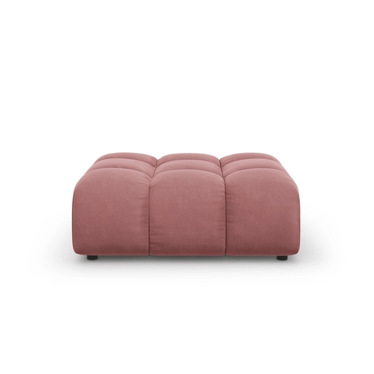 Velvet Pouf, "Sky", 1 Seat, 102x80x43 Made in Europe