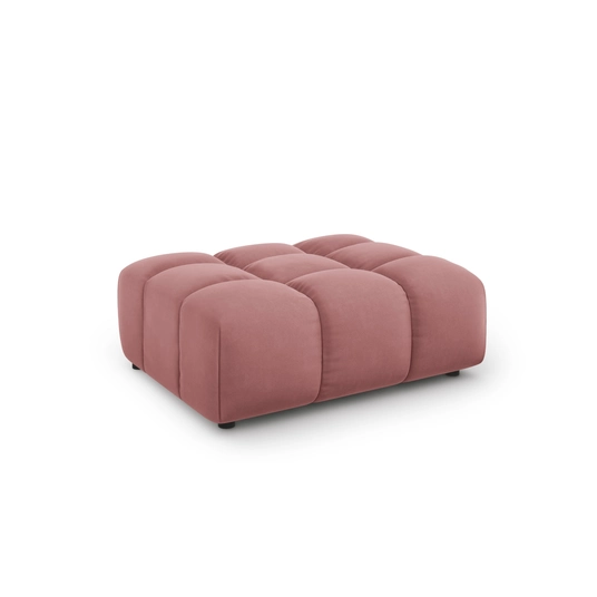 Velvet Pouf, "Sky", 1 Seat, 102x80x43 Made in Europe