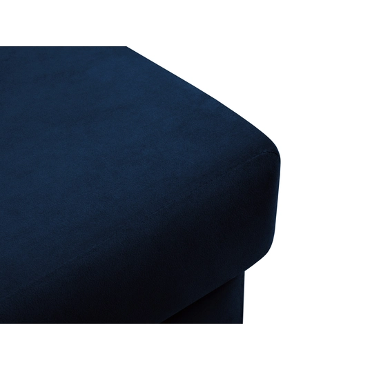 Velvet Pouf, "Kyoto", 1 Seat, 70x70x45 Made in Europe