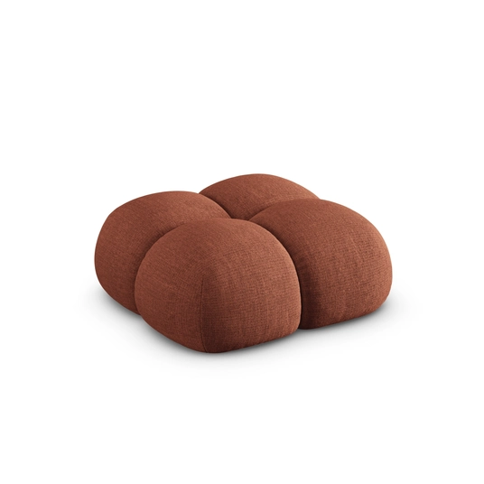 Pouf, "Loretto", 1 Seat, 90x90x40 Made in Europe
