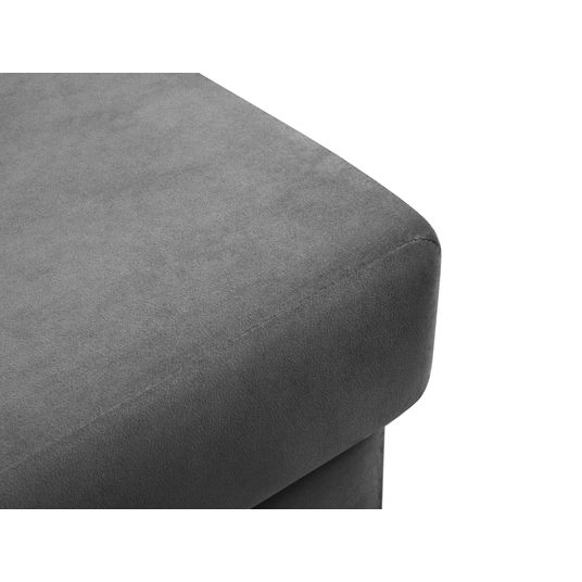 Velvet Pouf, "Kyoto", 1 Seat, 70x70x45 Made in Europe