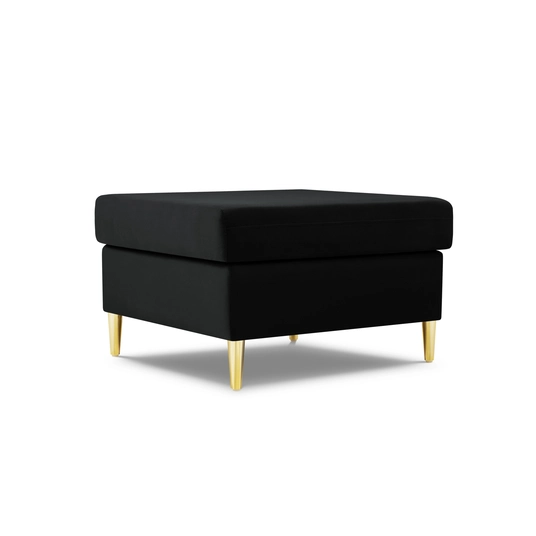 Velvet Pouf, "Kyoto", 1 Seat, 70x70x45 Made in Europe