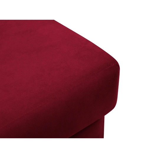 Velvet Pouf, "Kyoto", 1 Seat, 70x70x45 Made in Europe