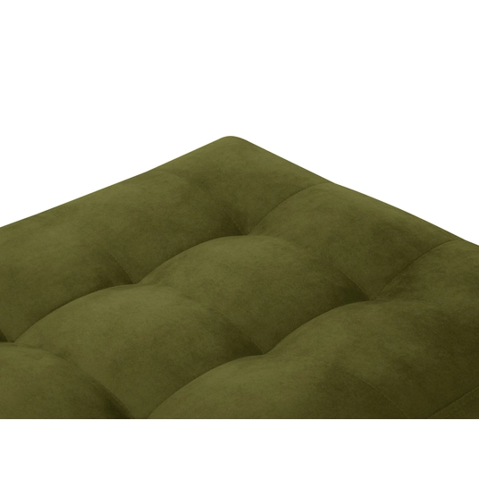 Velvet Pouf, "Aspen", 1 Seat, 60x70x46 Made in Europe