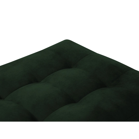 Velvet Pouf, "Aspen", 1 Seat, 60x70x46 Made in Europe