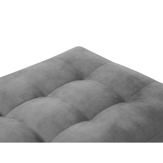 Velvet Pouf, "Aspen", 1 Seat, 60x70x46 Made in Europe