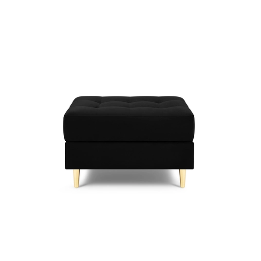 Velvet Pouf, "Aspen", 1 Seat, 60x70x46 Made in Europe