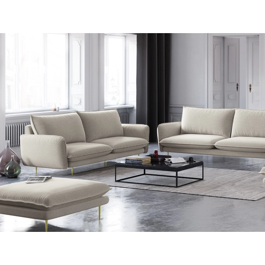 Pouf, "Vienna", 1 Seat, 93x73x43 Made in Europe