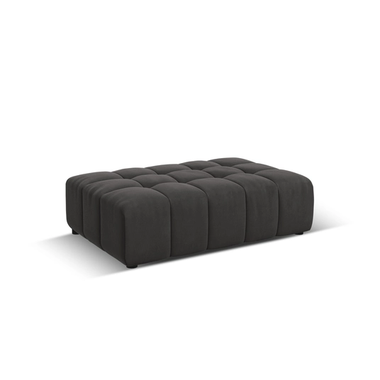 Velvet Pouf, "Chicago", 1 Seat, 102x80x40 Made in Europe