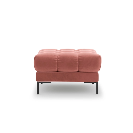 Velvet Pouf, "Bali", 1 Seat, 60x60x41 Made in Europe