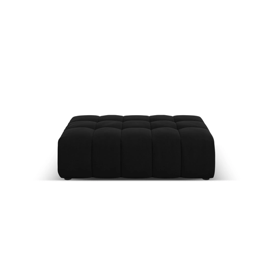 Velvet Pouf, "Chicago", 1 Seat, 102x80x40 Made in Europe