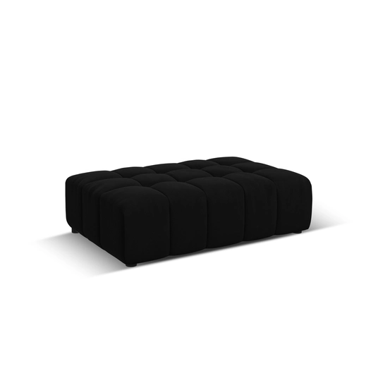 Velvet Pouf, "Chicago", 1 Seat, 102x80x40 Made in Europe