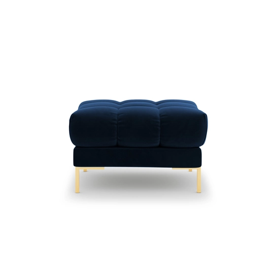 Velvet Pouf, "Bali", 1 Seat, 60x60x41 Made in Europe
