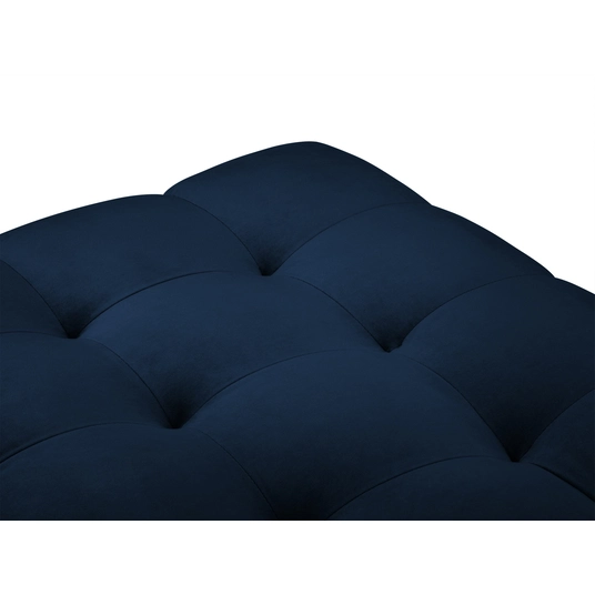 Velvet Pouf, "Bali", 1 Seat, 60x60x41 Made in Europe