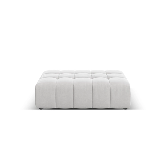Velvet Pouf, "Chicago", 1 Seat, 102x80x40 Made in Europe