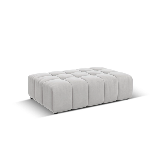 Velvet Pouf, "Chicago", 1 Seat, 102x80x40 Made in Europe