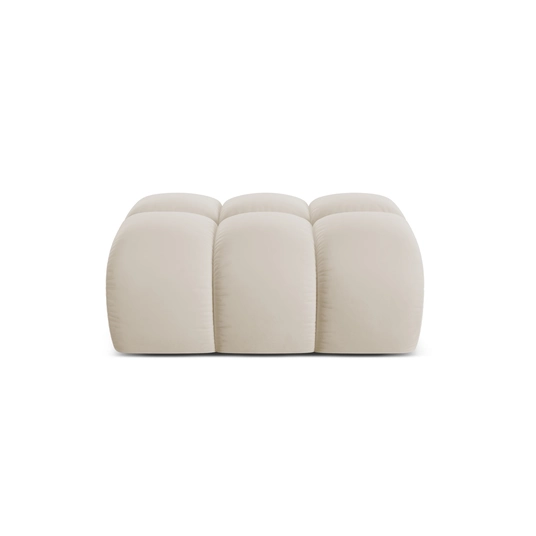 Sametist pouf, "Treno", 1 iste, 90x70x42 cm, valmistatud Euroopas.