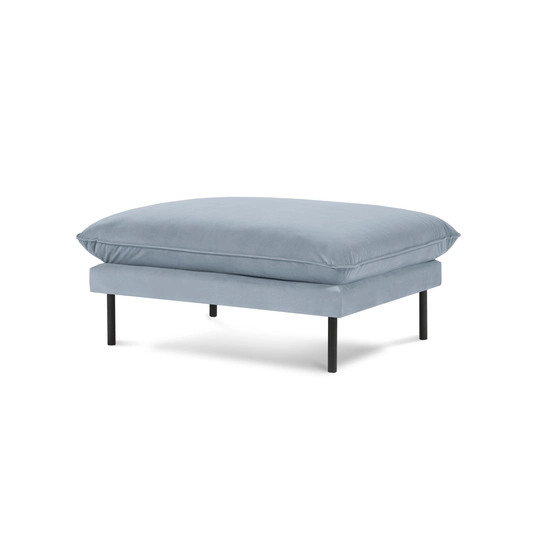 Velvet Pouf, "Vienna", 1 Seat, 93x73x43 Made in Europe