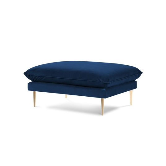 Velvet Pouf, "Vienna", 1 Seat, 93x73x43 Made in Europe