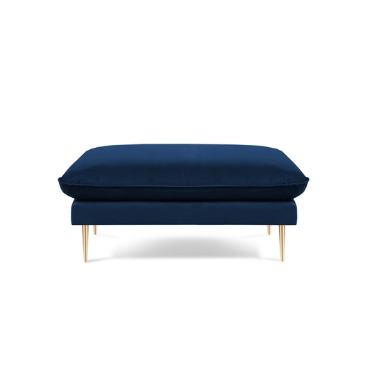 Velvet Pouf, "Vienna", 1 Seat, 93x73x43 Made in Europe