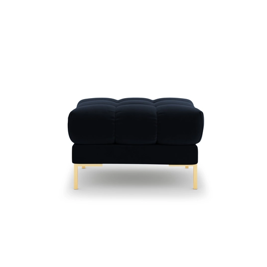 Velvet Pouf, "Bali", 1 Seat, 60x60x41 Made in Europe